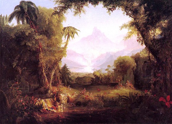 The Garden of Eden, Thomas Cole