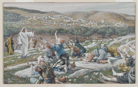 The Healing of the Ten Lepers, Tissot