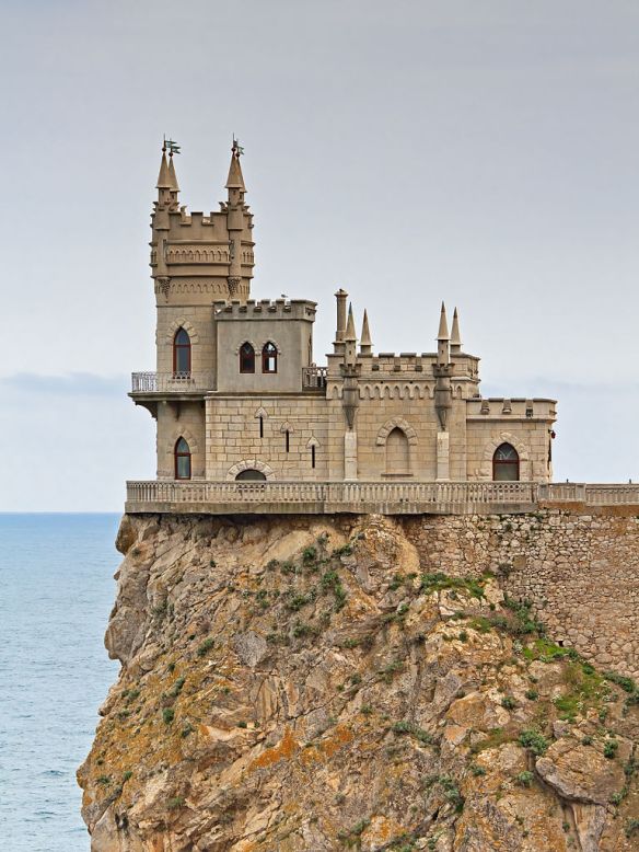 The Swallow's Nest Castle near Gaspra